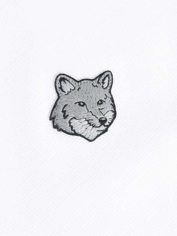 BOLD FOX HEAD PATCH COMFORT POLO_WHITE P100